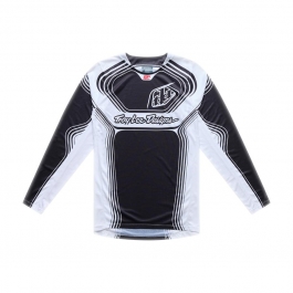 Мото джерсі TLD GP PRO JERSEY; STREAMLINE [BLACK / WHITE] XXL