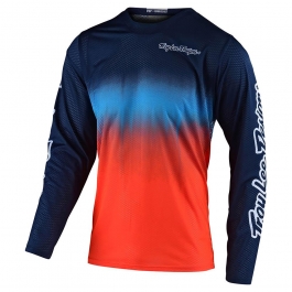 Джерсі TLD GP AIR JERSEY [STAIN'D NAVY / ORANGE] розмір 2X