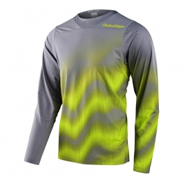 Джерсі TLD SKYLINE LS CHILL JERSEY WAVES [LT GRAY] S