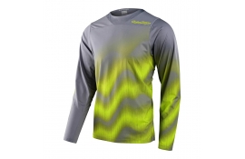 Джерсі TLD SKYLINE LS CHILL JERSEY WAVES [LT GRAY] S