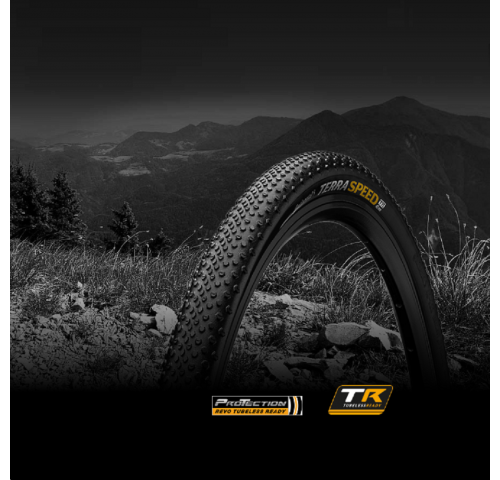 Покрышка Continental Terra Speed ProTection 28" | 700 x 35C | 28 x 1.35 черная, складная, skin
