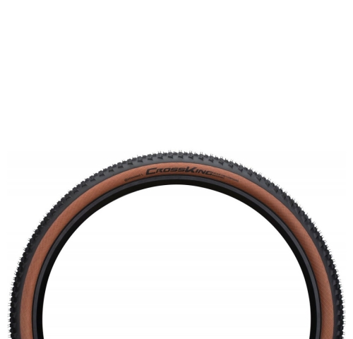Покрышка Continental Cross King RaceSport 27.5" | 27.5 x 2.20 черно/коричневая, складная, skin