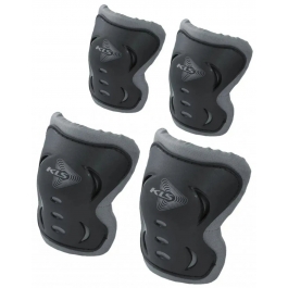 Комплект дитячих наколінників та налокітників KLS Kiter pads L