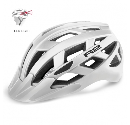 Шолом R2 Lumen колір білий матовий розмір S 52-56 см Шолом R2 Lumen колір білий матовий розмір S 52-56 см