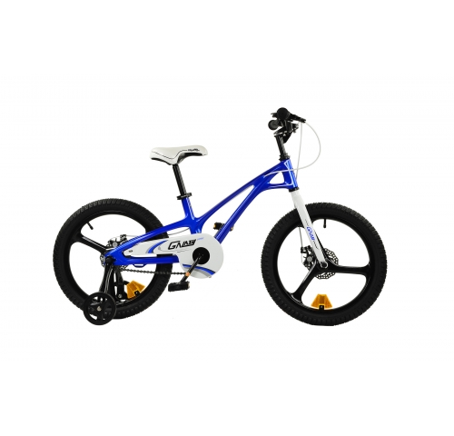 Велосипед RoyalBaby GALAXY FLEET PLUS MG 14", OFFICIAL UA, синий