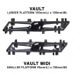 Педалі DMR Vault - Black Chrome