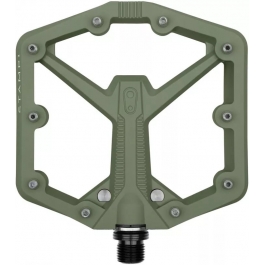 Педалі Crankbrothers STAMP 1 (GEN. 2), розмір L (43-49 eu), зелені Педалі Crankbrothers STAMP 1 (GEN. 2), розмір L (43-49 eu), зелені