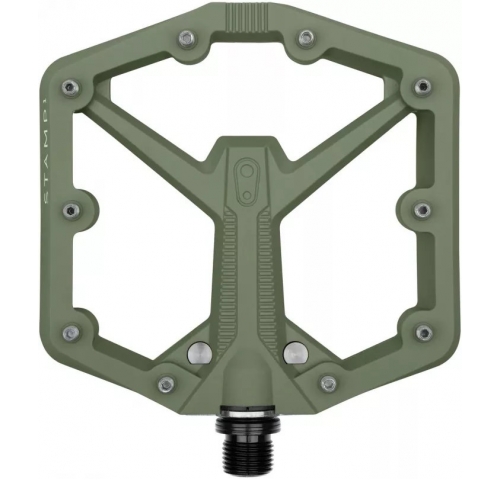 Педалі Crankbrothers STAMP 1 (GEN. 2), розмір L (43-49 eu), зелені Педалі Crankbrothers STAMP 1 (GEN. 2), розмір L (43-49 eu), зелені