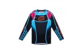 Мото джерсі TLD GP PRO JERSEY; FRAMEWORK [BLACK / CYAN] L