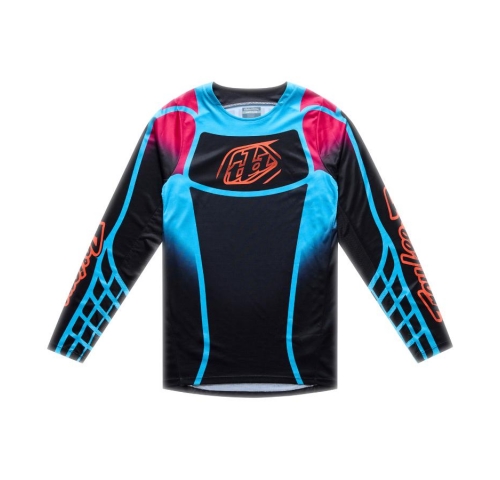 Мото джерсі TLD GP PRO JERSEY; FRAMEWORK [BLACK / CYAN] L