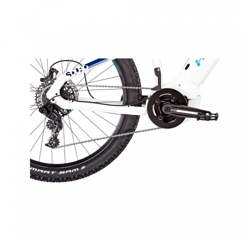 Электровелосипед Haibike SDURO HardSeven Life 5.0 500Wh 27.5", рама S, бело-сине-небесный, 2019