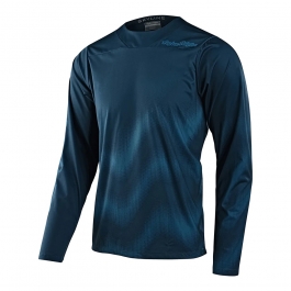 Джерсі TLD SKYLINE LS CHILL JERSEY WAVES [DARK SLATE BLUE] S