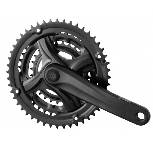 Комплект шатунов PROWHEEL TA-CM60, (8S / 7S), 170mm, 42/34/24T black