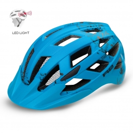 Шолом R2 Lumen junior колір синій, чорний матовий розмір S: 52-56 см Шолом R2 Lumen junior колір синій, чорний матовий розмір S: 52-56 см