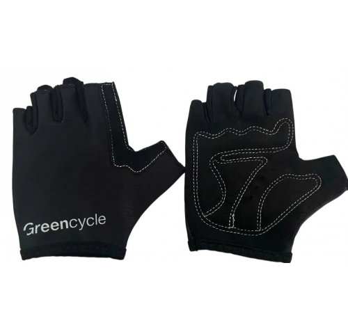 Рукавички Green Cycle Grid без пальців XS-S чорні
