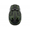 Вело шолом фуллфейс TLD D4 Mips Carbon, [GRAPH GRAY / GREEN] M