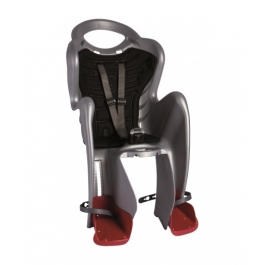 Дитяче велокрісло BELLELLI B1 Standart  до 22кг (срібло з чорним)