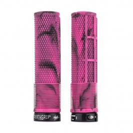 Ручки руля DMR Brendog DeathGrip Thick (A20) Flangeless [Marble Pink]