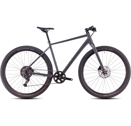 Велосипед 28" Cube Hyde ONE graphite n black Велосипед 28" Cube Hyde ONE graphite n black