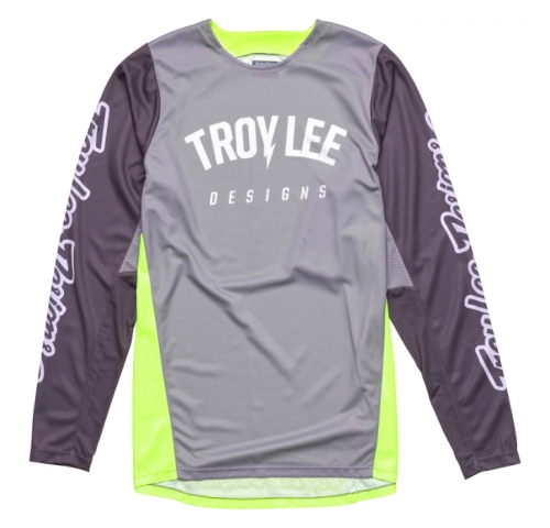 Мото джерси TLD GP PRO JERSEY BOLTZ [SILVER/GLO GREEN] MD