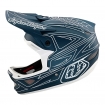 Вело шлем TLD D3 FIBERLITE HELMET SpiderStripe [Blue] L