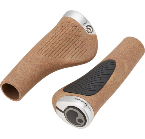 Гріпси Ergon GP3 BioKork S коричневий/чорний